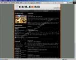 Evildead äldre hemsida